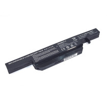 Аккумулятор для ноутбука Clevo W650-3S2P, W670RC, NP5673-S, DEXP Atlas H100, H102 (W650BAT-6) 11.1V 4400mAh 49Wh, черная, HC/OEM