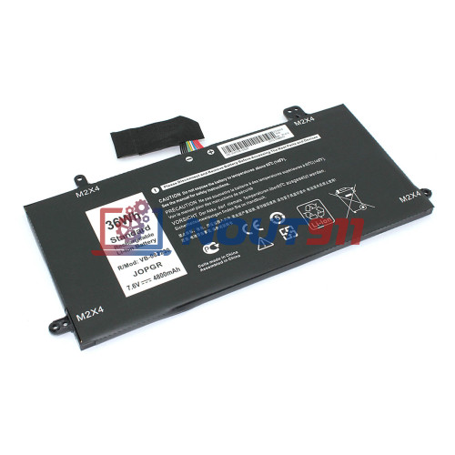 Аккумулятор для ноутбука Dell Latitude 12 5285 (1WND8) 7.6V 4800mAh 36Wh, черная, HC/OEM