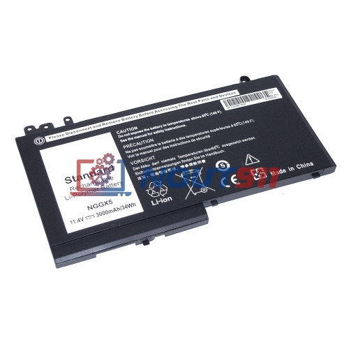 Аккумулятор для ноутбука Dell Latitude 12-E5270, E5470, E5570 (0RDRH9) 11.4V 3000mAh 34Wh, черная, HC/OEM