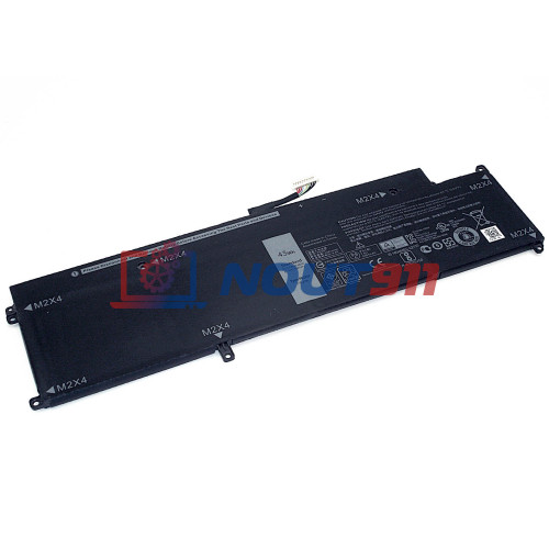 Аккумулятор для ноутбука Dell Latitude 13 7370, E7370 (MH25J) 7.6V 5650mAh 43Wh, черная, ORG