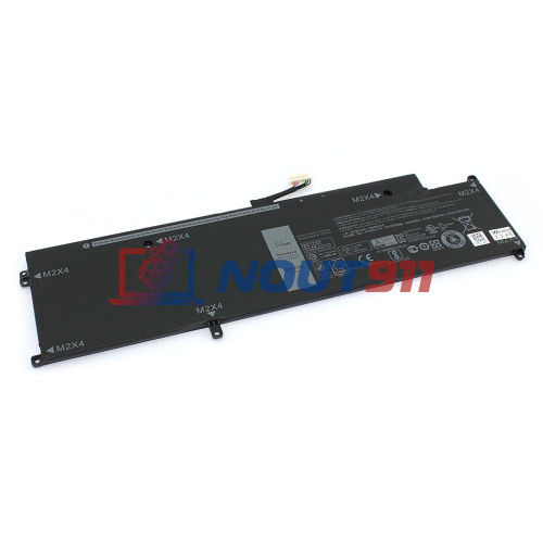 Аккумулятор для ноутбука Dell Latitude 13 7370, E7370, 7370 (0XCNR3) 7.6V 4250mAh 43Wh, черная, ORG