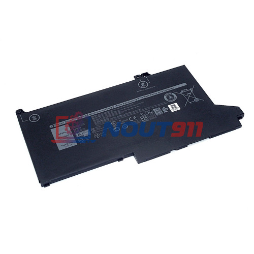 Аккумулятор (Батарея) для ноутбука Dell Latitude E7280 (0G74G) 11.4V 3500mAh