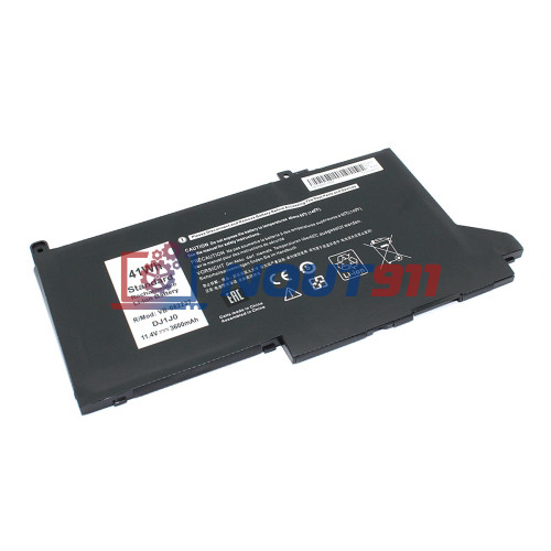 Аккумуляторная батарея для ноутбука Dell Latitude E7280 (DJ1J0) 11.4V 3600mAh OEM