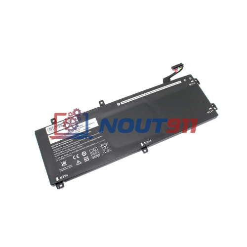 Аккумуляторная батарея для ноутбука Dell Precision 5510 (H5H20) 11.55V 4800mAh OEM