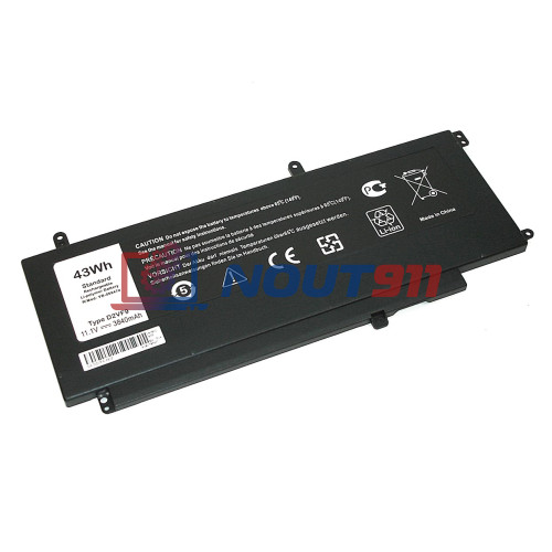 Аккумулятор (Батарея) для ноутбука Dell Vostro 14 5000 (4P8PH) 11.1V 43Wh 3400mAh REPLACEMENT