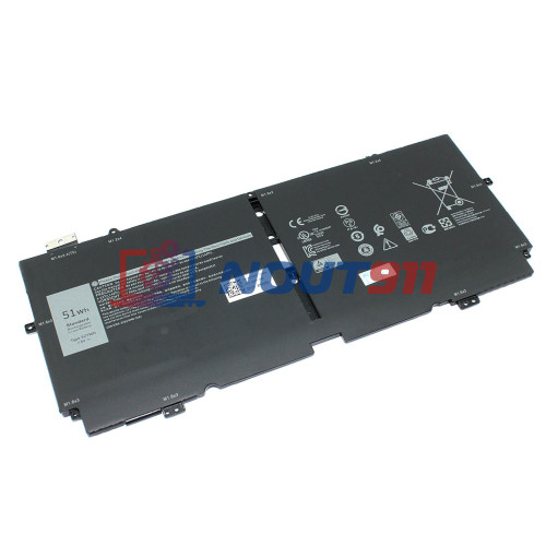 Аккумулятор (Батарея) для ноутбука Dell XPS 13 7390 (NN6M8) 7.6V 6500mAh