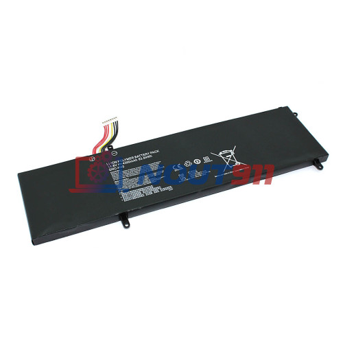 Аккумулятор для ноутбука Gigabyte P34V2, P37K: v4, P35G: v2, XMG C505 (GNC-H40) 14.8V 4300mAh 64Wh, черная, ORG
