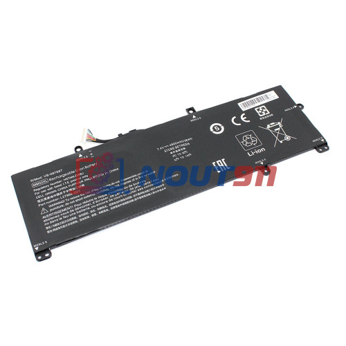 Аккумулятор для ноутбука HP 13-AN0000TU, 13-AN0015TU, 13-AN0035TU, 13-AN0047TU (MM02XL) 7.4V 4800mAh 36Wh, черная, HC/OEM