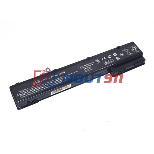 Аккумулятор для ноутбука HP 8560W, 8570W, 8770W (VH08XL) 14.8V 4400mAh 65Wh, черная, HC/OEM