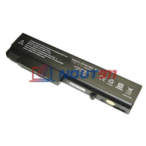 Аккумулятор для ноутбука HP Compaq 8440p, 6530b, 6535b, 6730b, 6550b (HSTNN-I44C) 11.1V 5200mAh 49Wh, черная, HC/OEM