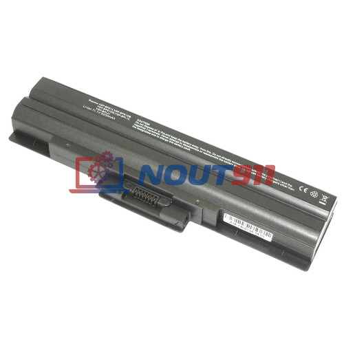 Аккумулятор для ноутбука Sony Vaio VGN-AW, CS FW (BPS21S) 11.1V 5200mAh 58Wh, черная, HC/OEM