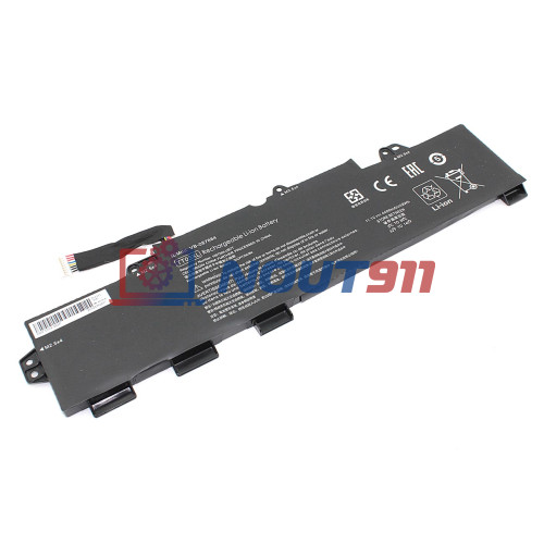 Аккумулятор для ноутбука HP EliteBook 850 G5, G541, G542, G544, 755 G5 (TT03XL) 11.1V 4400mAh 49Wh, черная, HC/OEM