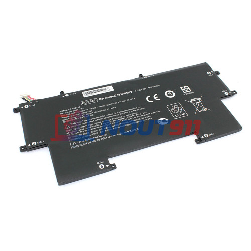 Аккумулятор для ноутбука HP EliteBook Folio G1 V1C37EA, G1 P2C88AV, G1 X2F46EA (EO04XL) 7.7V 4200mAh 32Wh, черная, HC/OEM