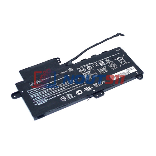 Аккумулятор для ноутбука HP HSTNN-UB6U, TPN-W117 843535-541 (NU02XL) 7.7V 4350mAh 35Wh, черная, ORG