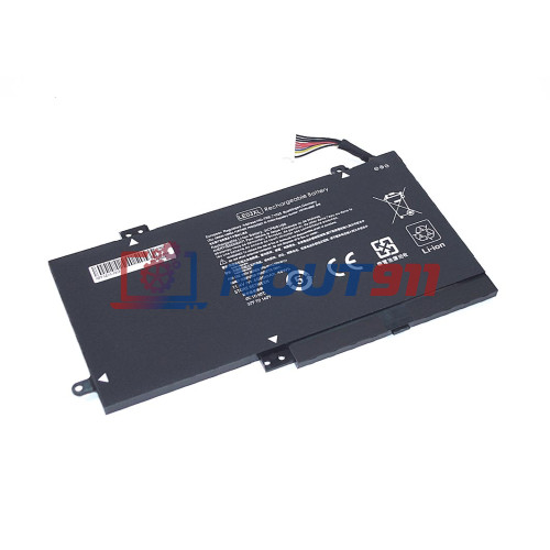 Аккумулятор для ноутбука HP Pavilion x360 13-s000, 13-s001ur, 13-s100, 15-bk000, 15-bk101ur (LE03XL) 11.4V 4000mAh 48Wh,  черная, HC/OEM