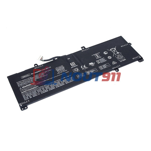 Аккумулятор для ноутбука HP Pavilion 13-AN0047TU, 13-AN0044TU, 13-AN0043TU (MM02XL) 7.6V 4960mAh 38Wh, черная, ORG