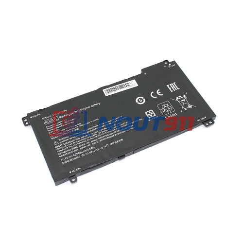 Аккумуляторная батарея для ноутбука HP ProBook x360 440 G1 (RU03XL) 11.4V 4200mAh OEM
