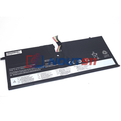 Аккумулятор для ноутбука Lenovo ThinkPad X1 Carbon 3443, 3448, 3462, 3463 (45N1071) 14.8V 3200mAh 47Wh, черная, HC/OEM