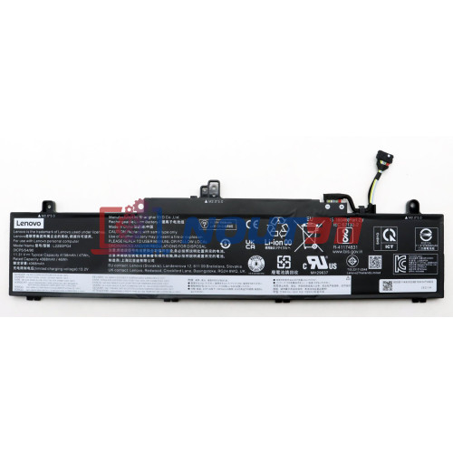Аккумулятор для ноутбука Lenovo E14 gen 5, E16 gen 1 (L22X3PG4) 11.31V 4156mAh 47Wh, черная, ORG