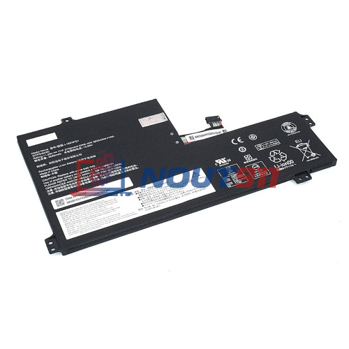 Аккумулятор для ноутбука Lenovo 100e 100e-81ER, 300e, 500e, 500e-81ES (L17L3PB0) 11.25V 3735mAh 42Wh, черная, ORG