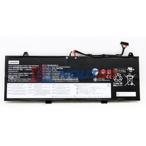 Аккумулятор для ноутбука Lenovo Flex 5G (L19M4PD4) 7.68V 7898Wh 60Wh, черная, ORG