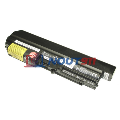 Аккумулятор для ноутбука Lenovo ThinkPad R61, R61i, T400, T61, T61p (42T4668) 11.1V 5135mAh 57Wh, черный, ORG