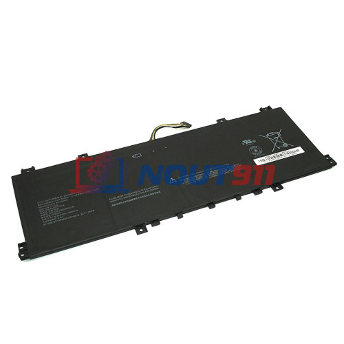 Аккумулятор для ноутбука Lenovo Ideapad 100S-14IBR (5B10K65028) 7.4V 7600mAh 56Wh, черная, ORG