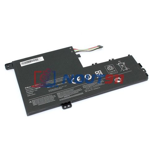 Аккумулятор для ноутбука Lenovo IdeaPad 320S-14IKB, 320S-15ISK (L15M3PB0) 11.25V 3600mAh 41Wh, черная, HC/OEM