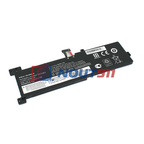 Аккумулятор для ноутбука Lenovo IdeaPad 330-15, 330-15ARR, 330-14IKB (L17L2PF0) 7,6V 3600mAh 27Wh, черная, HC/OEM