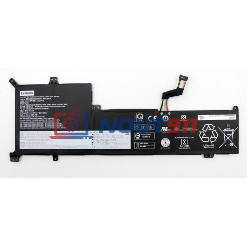 Аккумулятор для ноутбука Lenovo IdeaPad 3-17, V17-IIL, 3-17IIL05, 3-17ARE05 (L19D4PF2) 15.2V 3685mAh 56Wh, черная, ORG