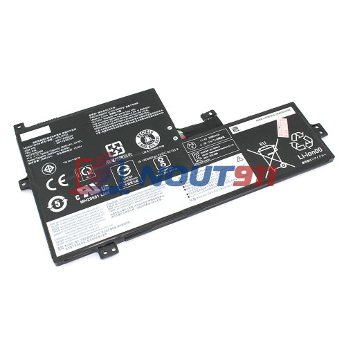 Аккумулятор для ноутбука Lenovo ideapad 3 Chrome-14, 14M836, Chromebook-11IJL6, 11M836 Lenovo 100e, 300e, 500e (L20L3PG2) 11.4V 3685Wh 42Wh, черная, ORG