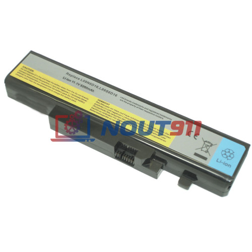 Аккумулятор для ноутбука Lenovo IdeaPad Y460, Y560, Y560A, B560G, V560 (L09S6D16) 11.1V 5200mAh 58Wh, черная, HC/OEM