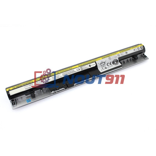 Аккумулятор для ноутбука Lenovo S300, S400, S410, S415, S310 (L12S4Z01) 14.8V 2200mAh 32Wh, серебристая, HC/OEM