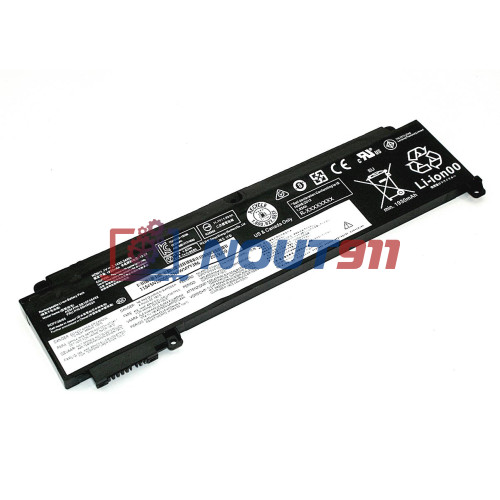 Аккумулятор (Батарея) для ноутбука Lenovo T460S T470S (01AV405) 11.4V 24Wh 2065mAh черная