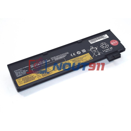 Аккумулятор  для ноутбука Lenovo ThinkPad T570-3S2P, T470, T480, T580 (01AV427) 10.8V 4400mAh 47Wh, черная, HC/OEM