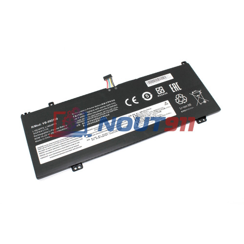 Аккумулятор для ноутбука Lenovo ThinkBook 13s, 14s, V540S, 13S-IWL, 14S-IWL (L18M4PF0) 15.2V 2900mAh 44Wh, черная, HC/OEM