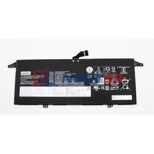 Аккумулятор для ноутбука Lenovo ThinkBook Plus G2 ITG, 13x ITG, 13x G1 (L20M4PD1) 15.48V 3425mAh 53Wh, черная, ORG