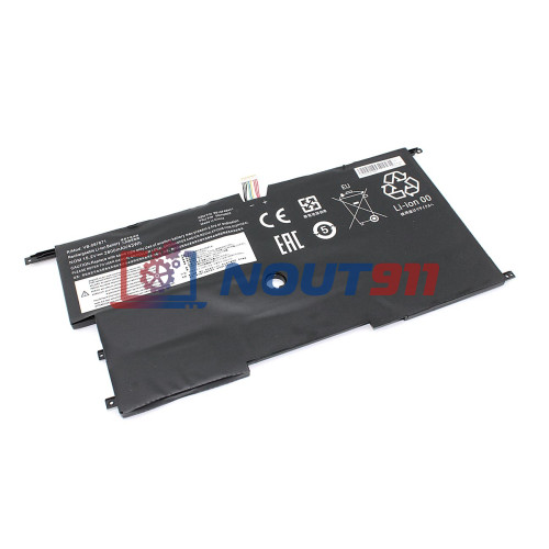 Аккумулятор для ноутбука Lenovo ThinkPad New X1 Carbon 20BTA01TCD, X1 i7-4600 (45N1700) 15.2V 2800mAh 43Wh, черная, HC/OEM