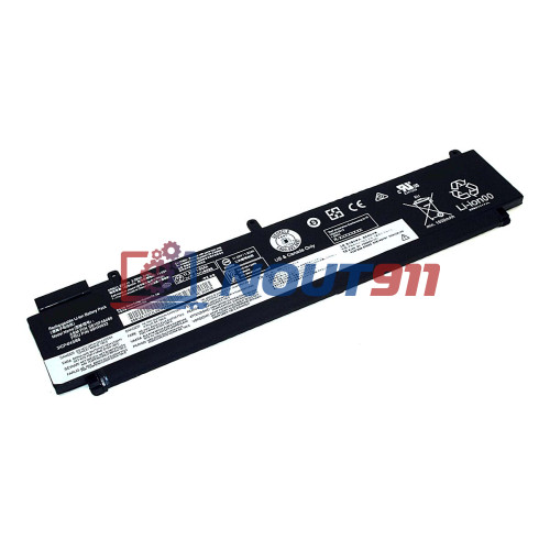 Аккумулятор для ноутбука Lenovo ThinkPad T460s, T470s (00HW023) 11.25V 1920mAh 22Wh, черная, ORG