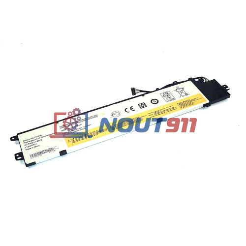 Аккумулятор для ноутбука Lenovo Y40-70, Y40-80, Y40-70AT-ISE, Y40-80AT-ISE (L13M4P01) 7.4V 6600mAh 49Wh, черная, HC/OEM