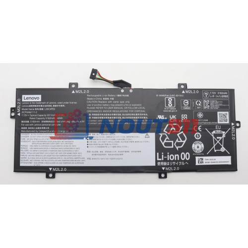 Аккумулятор для ноутбука Lenovo Yoga Duet 7-13ITL6 (L20C4PE0) 7.72V 5311Wh 41Wh, черная, ORG