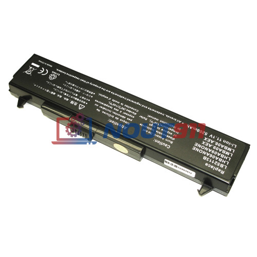 Аккумулятор для ноутбука LG E300, GS50, LE50,  M1, P1, R1, R400, R405 (LB32111D) 11.1V 5200mAh 58Wh, черная, HC/OEM
