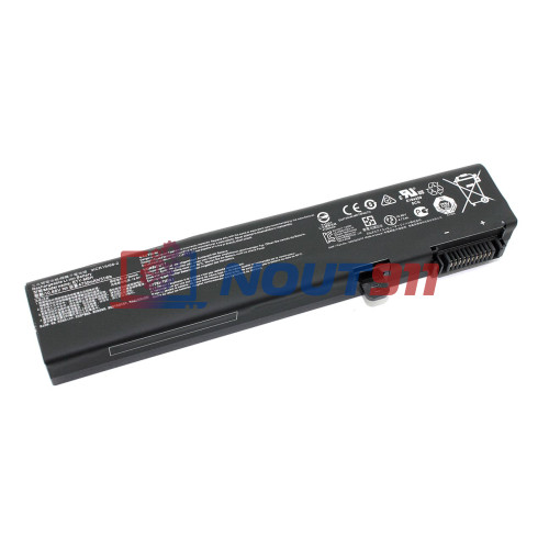 Аккумулятор для ноутбука MSI GE62, GE72, PE60, PE70, GE75 (BTY-M6H) 10.8V 4730mAh 51Wh, черная, ORG