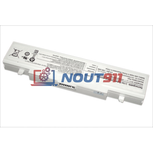 Аккумулятор для ноутбука Samsung R420, R510, R580, R530 (AA-PB9NC6B) 11.1V 4400mAh 48Wh, белый, ORG