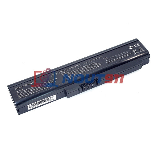 Аккумулятор для ноутбука Toshiba Satellite Pro U300, U305, M600, Tecra M8 (PABAS111) 10.8V 520mAh 56Wh, черная, HC/OEM