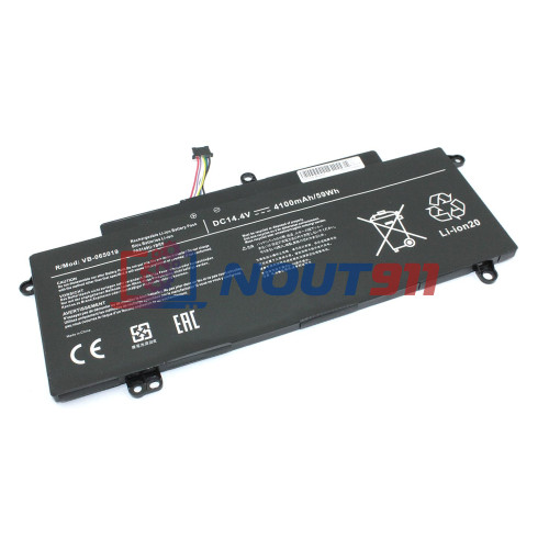 Аккумулятор для ноутбука Toshiba Tecra Z40-A, Z50-A Series  (PA5149U-1BRS) 14.4V 4100mAh 59Wh, черная, HC/OEM