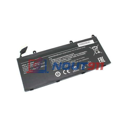 Аккумулятор для ноутбука Xiaomi Ruby 15.6 (N15B01W) 15.4V 2630mAh 40Wh, черная, HC/OEM