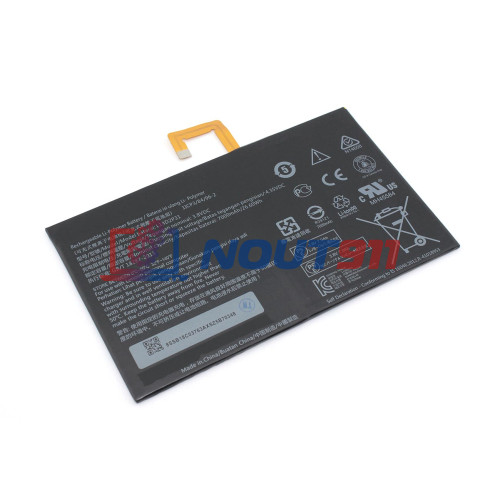 Аккумуляторная батарея для планшета Lenovo Tab 2 A10-30 (l14d2p31) 3.8V 7000mAh