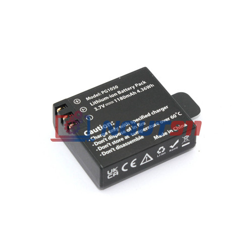 Аккумуляторная батарея для видеокамеры Eken H2, H8, H8R, H3R, H9, H9R (PG1050) 3.7V 1180 mAh