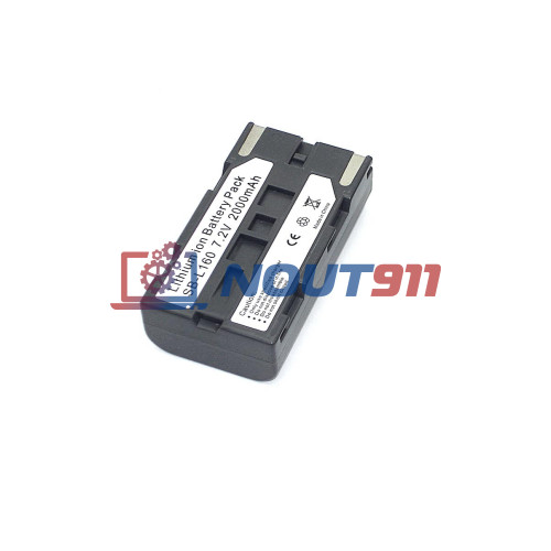 Аккумуляторная батарея для видеокамеры Samsung SC-L (SB-L160) 7,2V 2000mAh